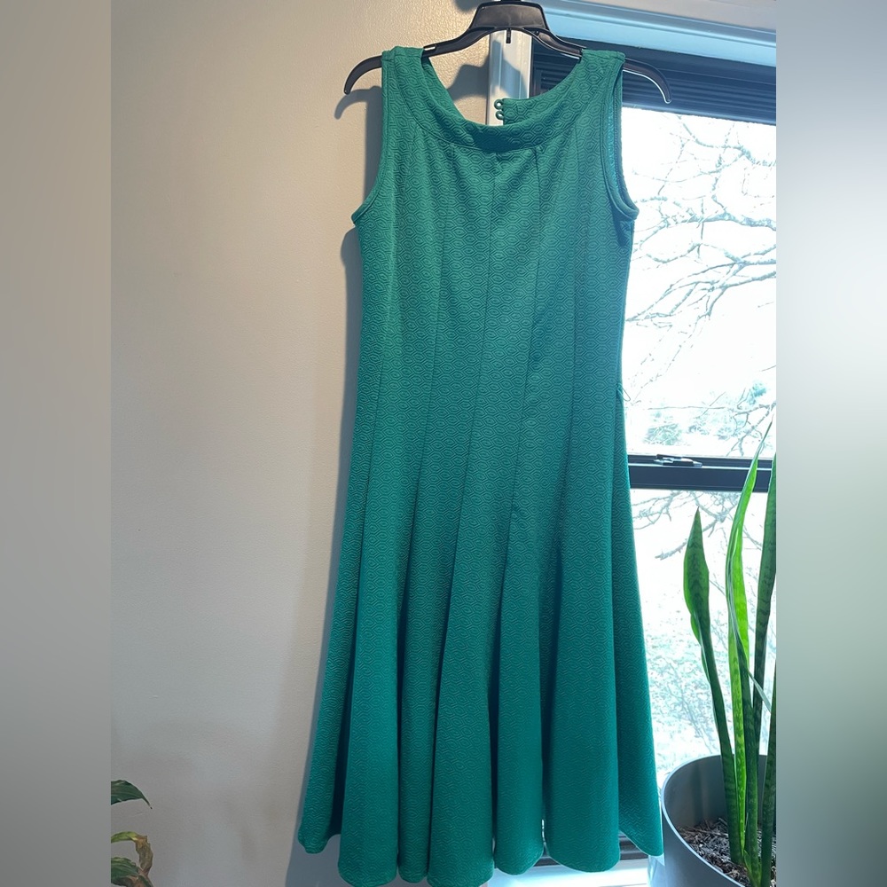 Green dress